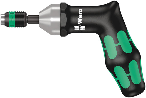 Wera 05074721001, 25.0-55.0 in-lb (2.8-6 Nm) Torque Range, 1/4" Hex Drive (Quick-Change Chuck) Drive Size, Preset, Pistol, Slip, 7400 Torque Screwdriver