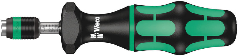 Wera 05074710001, 2.5-11.5 in-lb Torque Range, 1/4" Hex Drive (Quick-Change Chuck) Drive Size, Adjustable, Inline, Slip, Kraftform, 7400 Torque Screwdriver