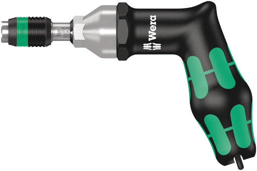 Wera 05074702001, 3.0-6.0 Nm Torque Range, 1/4" Hex Drive (Quick-Change Chuck) Drive Size, Adjustable, Pistol, Slip, Kraftform, 7400 Torque Screwdriver