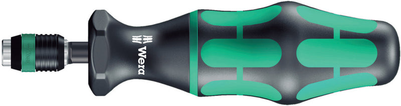 Wera 05074716001, 10.6-27 in-lb (1.2-3.0 Nm) Torque Range, 1/4" Hex Drive (Quick-Change Chuck) Drive Size, Preset, Inline, Slip, 7400 Torque Screwdriver
