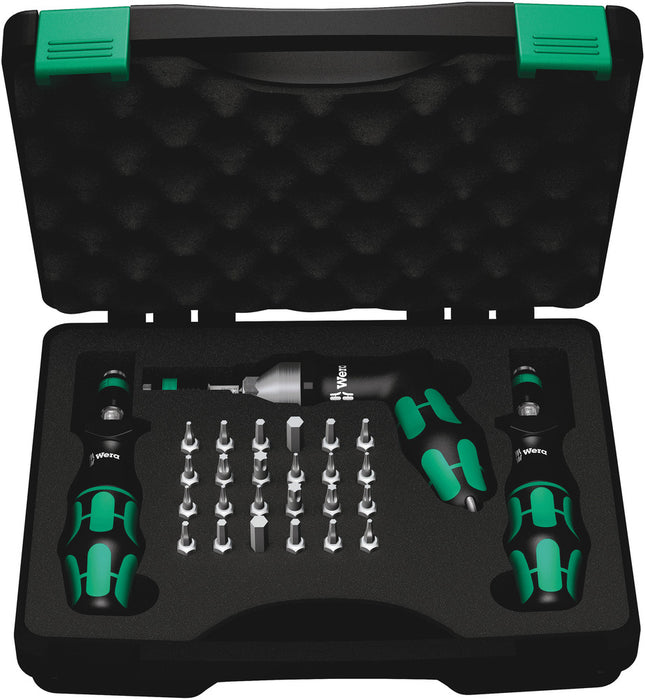 Wera 05074739001, 7440/41/42 Kraftform torque screwdriver set 0.3-6.0 Nm