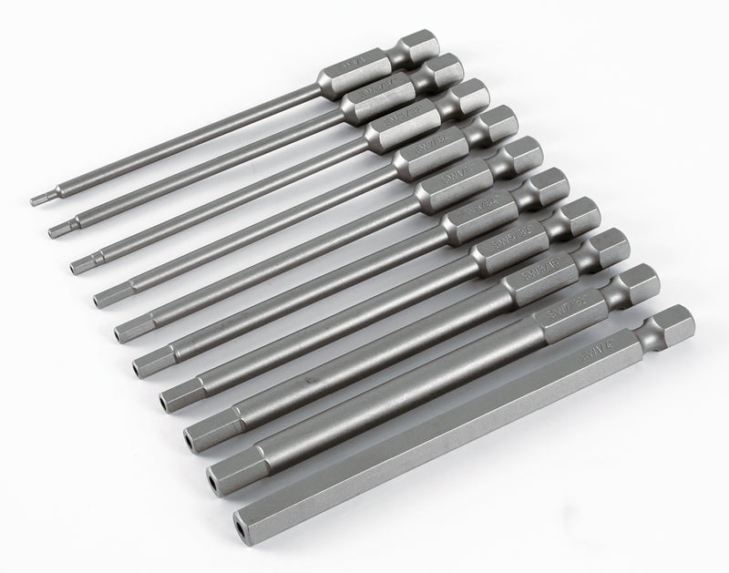 Wiha 76096 10 Piece Security Hex In Power Blade Set