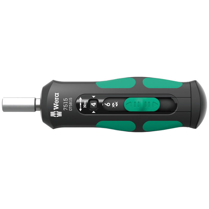 Wera 05075815001, 7515 Kraftform Safe-Torque Speed Torque screwdriver, 2-6 Nm