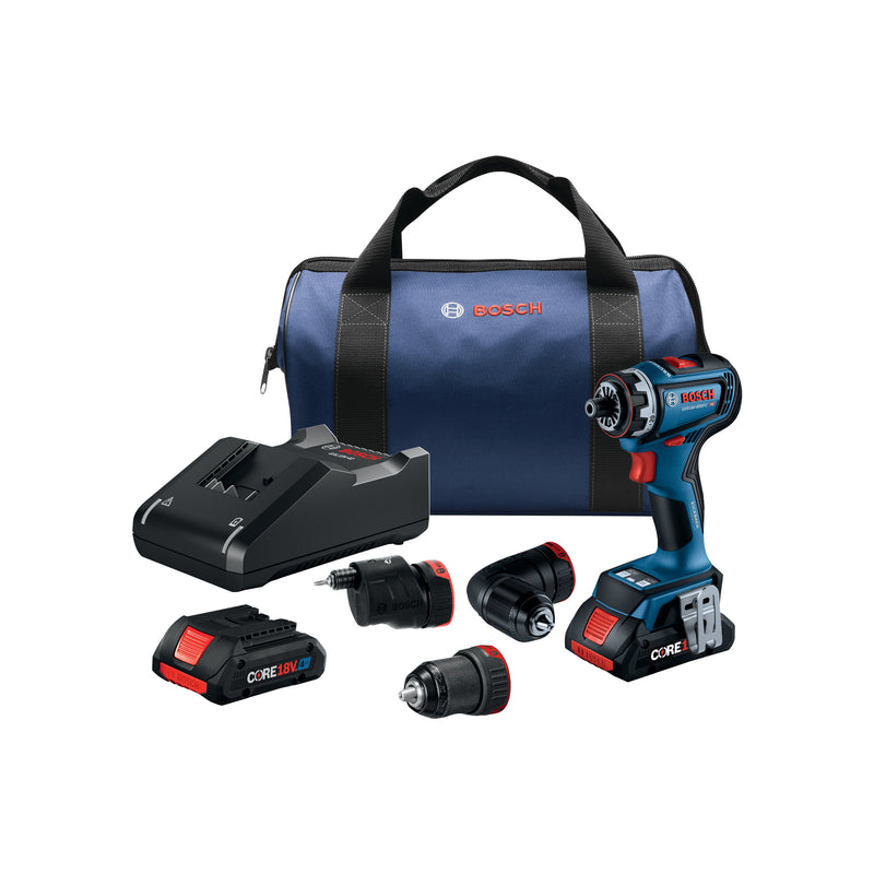 Bosch GSR18V-800FCB24, 18V 5-In-1 Flexiclick® Drill/Driver