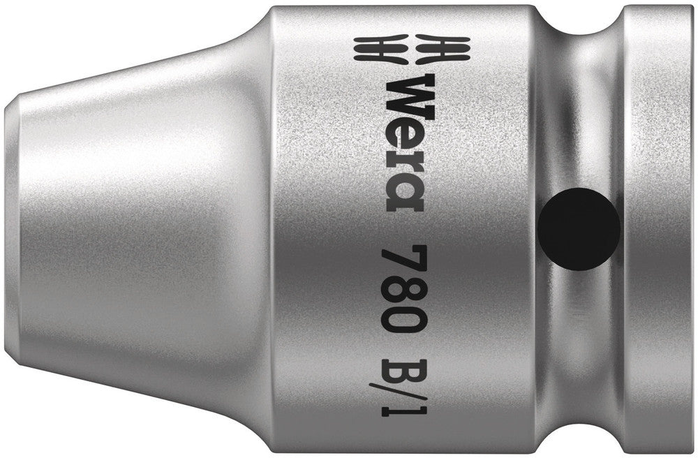 Wera Screwdriver Adaptor, Hex, Extra-Strong, Imperial, 780