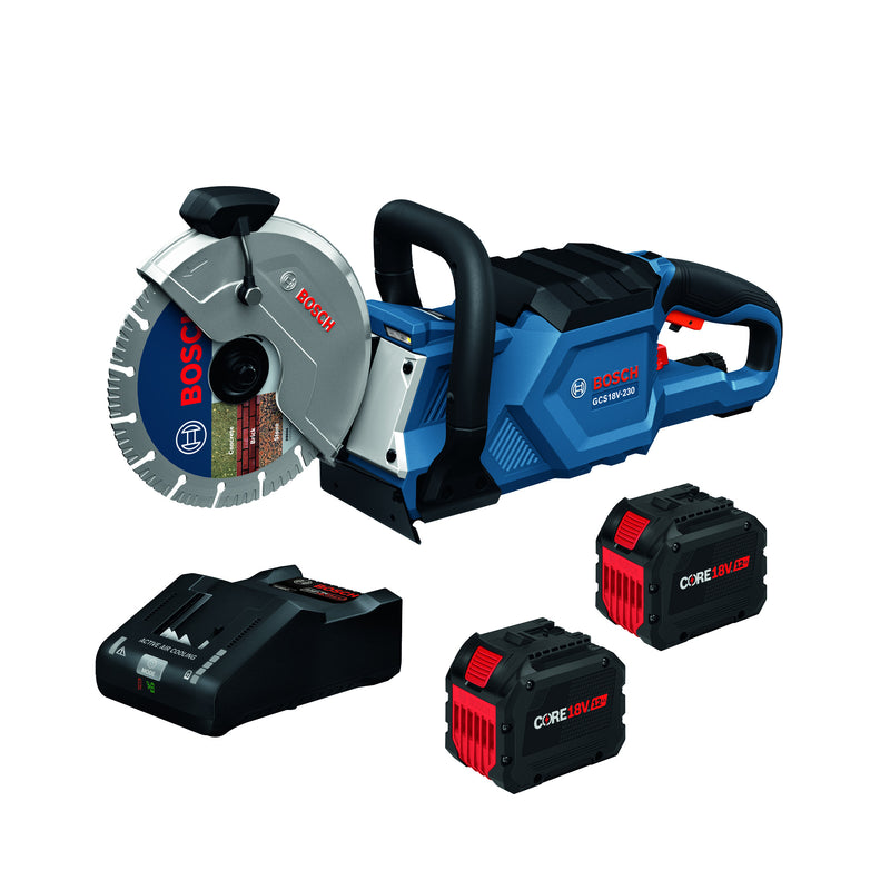 Bosch GCS18V-230N212, 18V Brushless 9 In. Cutoff Saw Kit