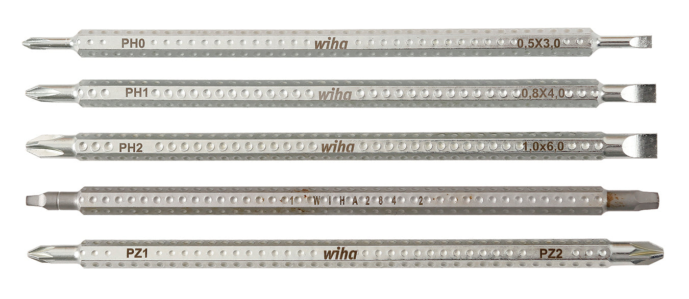 Wiha 28483 5 Piece Drive-Loc VI Blade Set