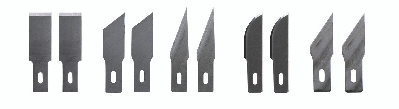 Wiha 43097 Assorted Blades for Universal Scraper - 10 Pack