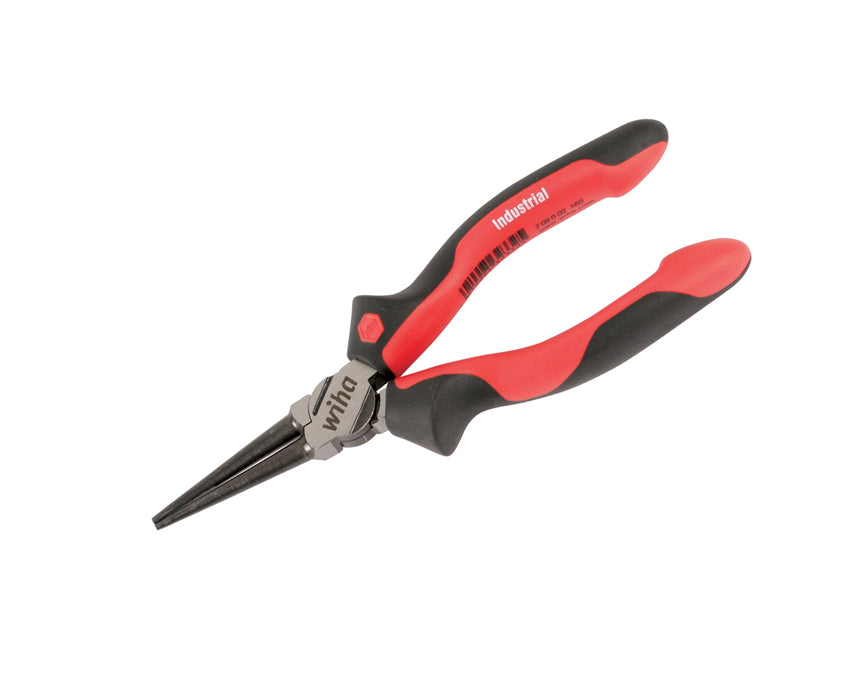 Wiha 30921 Industrial SoftGrip Round Nose Pliers 6.3"