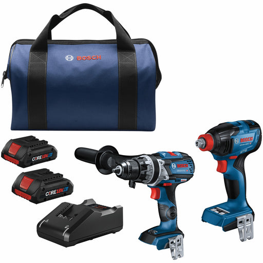 Bosch GXL18V-227B25, 18V 2-Tool Combo Kit