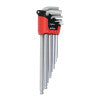 Wiha 66996 9 Piece ErgoStar Ball End Hex L-Key Set - Metric