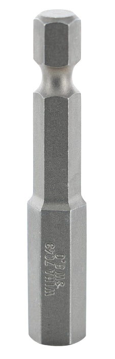 Wiha 74380 Hex Bit 8.0mm - 50mm -  10 Pack