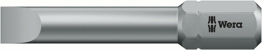 Wera Screwdriver Bit, Slotted, 800/2 Z