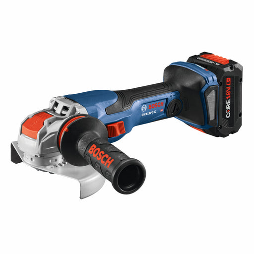 Bosch GWX18V-13CB14, 18V X-LOCK 5-6 In. Angle Grinder Kt