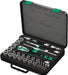 Wera 05003645001, 8100 SC 2 Zyklop Speed Ratchet Set, 1/2" drive, metric