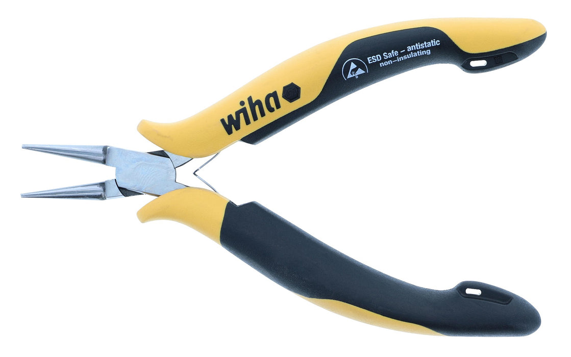 Wiha 32750 ESD Safe Precision Short Round Nose Pliers