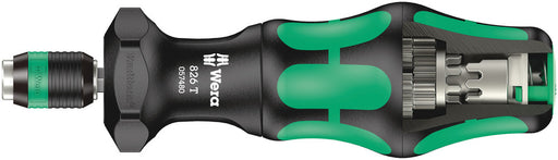 Wera 05057480001, 826 T Kraftform Turbo bit-holding screwdriver handle with Rapidaptor quick-release chuck