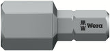 Wera 05056340001, 10mm Hex Key Screwdriver Bit 840/1 Z, 1/4" Hex Insert Drive, Length 1" (25mm)