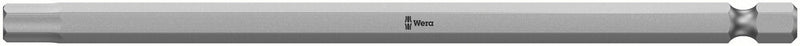Wera 05059636001, 6.0mm Hex Key Screwdriver Bit 840/4 Z, 1/4" Hex Power Drive, Length 6" (152mm)
