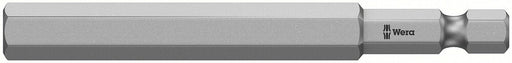 Wera 05059637001, 8.0mm Hex Key Screwdriver Bit 840/4 Z, 1/4" Hex Power Drive, Length 3.5" (89mm)