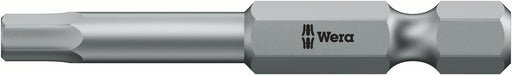 Wera 05059642001, 3mm Hex Key Screwdriver Bit 840/4 Z BO, 1/4" Hex Power Drive, Length 3.5" (89mm), Tamper Resistant