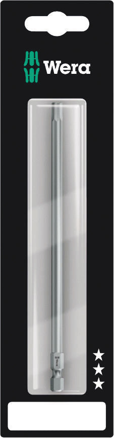 Wera 05073056001, 2.0mm Hex Key Screwdriver Bit 840/4 Z SB, 1/4" Hex Power Drive, Length 2" (50mm)