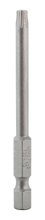 Wiha 74551 Torx Bit T20 - 70mm (2.75) - 10 Pack