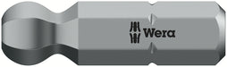 Wera 05056352001, 3mm Hex Key Screwdriver Bit 842/1 Z, 1/4" Hex Insert Drive, Length 1" (25mm)