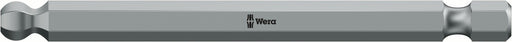 Wera 05059682001, 5.0mm Hex Key Screwdriver Bit 842/4, 1/4" Hex Power Drive, Length 3.5" (89mm)