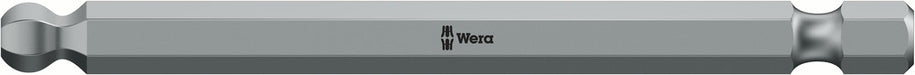 Wera Screwdriver Bit, Imperial Hex, Ball-End, 842/4