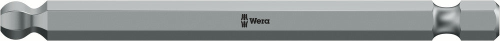 Wera Screwdriver Bit, Metric Hex, Ball-End, 842/4