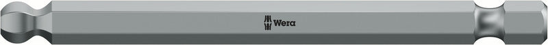 Wera 05380130001, 7/32" Hex Key Screwdriver Bit 842/4, 1/4" Hex Power Drive, Length 3.5" (89mm)