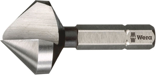 Wera 05104665001, 20.50mm Countersink Drive Countersink 845 1-flute, 1/4" Hex Insert Drive, Length 1.7" (43mm)