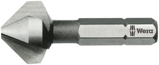 Wera 05104633001, 12.40mm Countersink Drive Countersink 846 3-flute, 1/4" Hex Insert Drive, Length 1.4" (35mm)