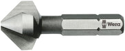 Wera 05104635001, 20.50mm Countersink Drive Countersink 846 3-flute, 1/4" Hex Insert Drive, Length 1.6" (41mm)