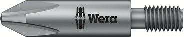 Wera 05065110001, PH2 - Phillips Screwdriver Bit 851/12, M5 Threaded Drive, Length 1.3" (33mm)