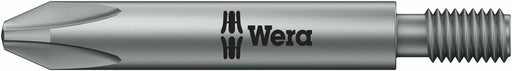 Wera Screwdriver Bit, Phillips, Threaded Shank Drive, 851/16