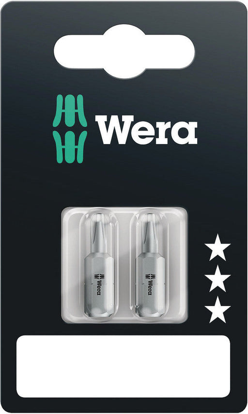 Wera 5135005001 Phillips, Reduced Shaft, 2 Pack, 851/1 RZ SB