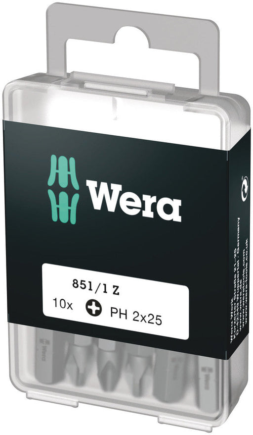 Wera 5072400001 Phillips, 10 Pack, 851/1 Z