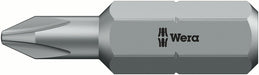 Wera 05057710001, PH2 - Phillips Screwdriver Bit 851/2 Z, 5/16" Hex Insert Drive, Length 1.3" (32mm)