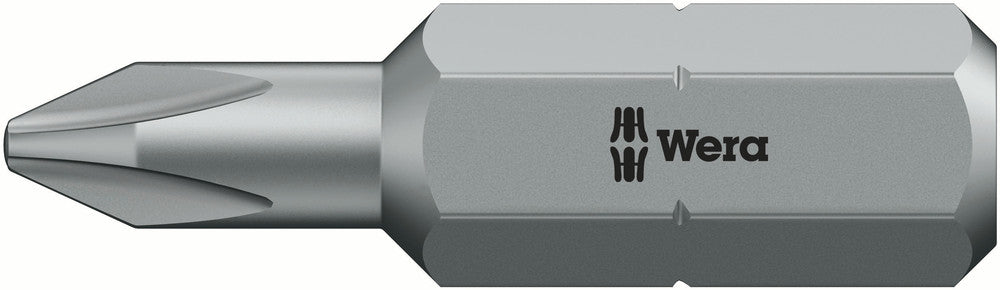 Wera 05057705001, PH1 - Phillips Screwdriver Bit 851/2 Z, 5/16" Hex Insert Drive, Length 1.3" (32mm)