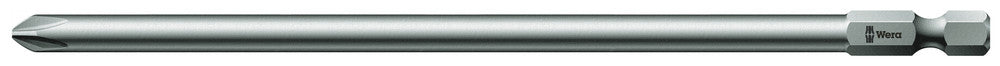 Wera 05059802001, PH3 - Phillips Screwdriver Bit 851/4 Z, 1/4" Hex Power Drive, Length 6" (152mm)