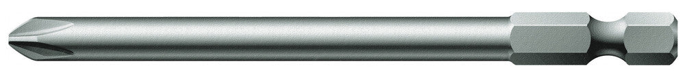 Wera 05059775001, PH2 - Phillips Screwdriver Bit 851/4 Z, 1/4" Hex Power Drive, Length 3.5" (89mm)