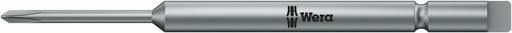 Wera 05135276001, JIS PH1 - Japanese Screwdriver Bit 851/9 C J, 4mm Halfmoon Drive, Length 1.7" (44mm), Hard