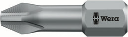 Wera 05056662001, PH2 - Phillips Screwdriver Bit 853/1 TZ ACR, 1/4" Hex Drive, Length 1" (25mm), ACR, Torsion