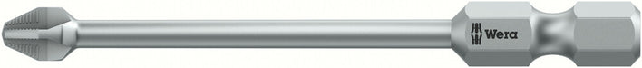 Wera 05160908001, PH2 - Phillips Screwdriver Bit 853/4 Harpoon ACR, 1/4" Hex Power Drive, Length 6" (152mm), ACR, Harpoon