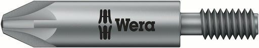 Wera Screwdriver Bit, Pozidriv, Threaded Shank Drive, 855/11