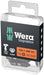 Wera Screwdriver Bit, Pozidriv, Diamond Coated, Impact Rated, 855/1 IMP DC, 10 Pack