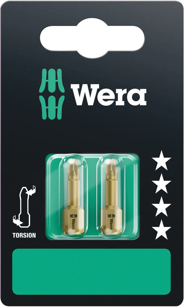 Wera 5073370001 Pozidriv, Torsion, Extra-Hard, 855/1 TH SB