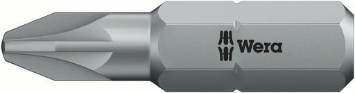 Wera 05058015001, PZ3 - Pozidriv Screwdriver Bit 855/2 Z, 5/16" Hex Insert Drive, Length 1.3" (32mm)